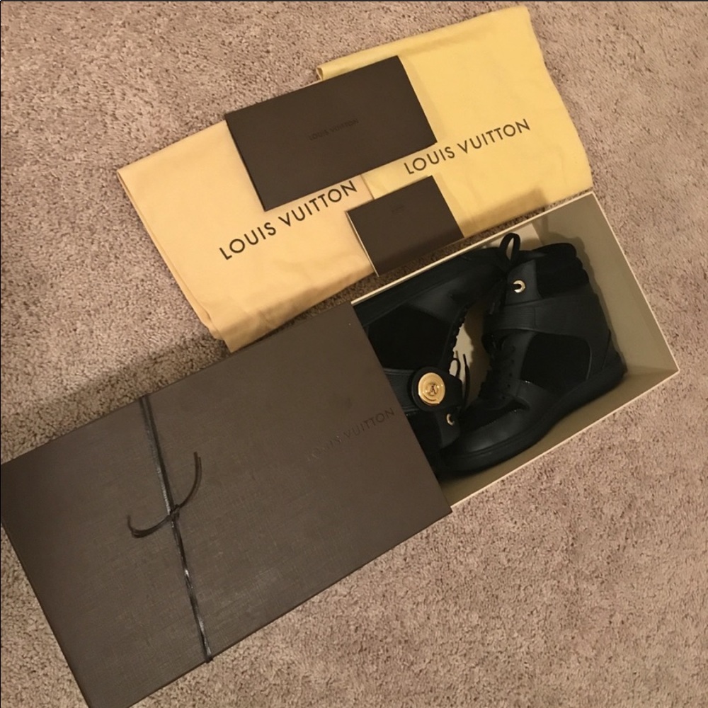 Louis Vuitton Postmark Wedge Sneakers